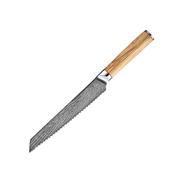 Japanese steel serrated 8-inch bread knife